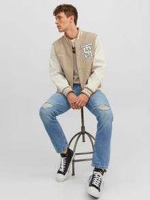 Jack & Jones JJIMIKE JJORIGINAL MF 156 Jeans i tapered fit -Blue Denim - 12223593
