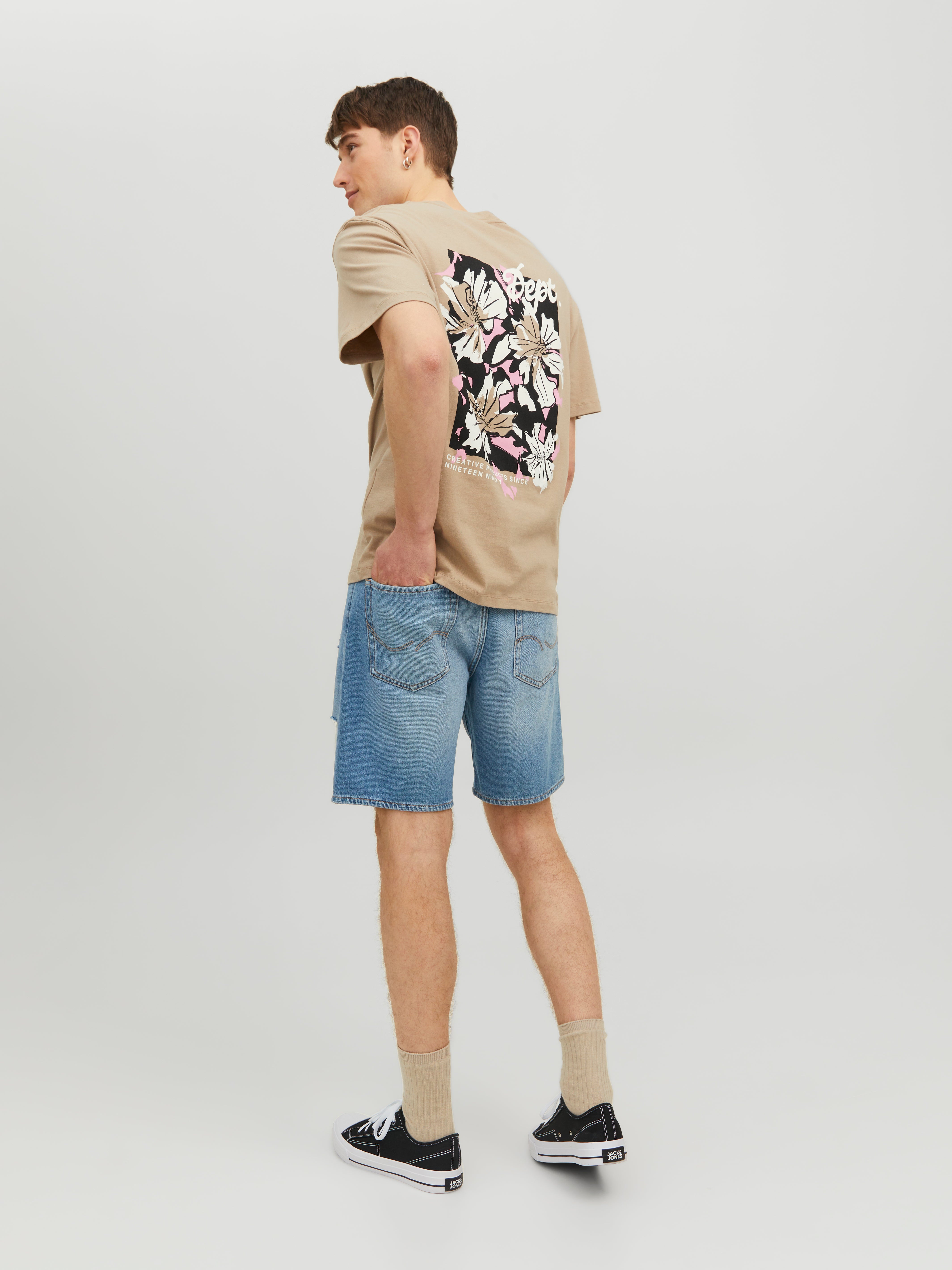 Relaxed Fit Denim shorts | Medium Blue | Jack & Jones® 