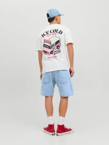 Jack & Jones Short en denim Relaxed Fit -Blue Denim - 12223606