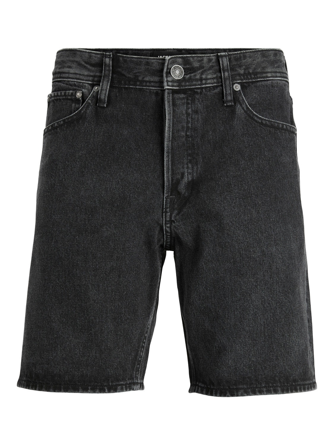 Jack & Jones Relaxed Fit Jeans Shorts -Black Denim - 12223607