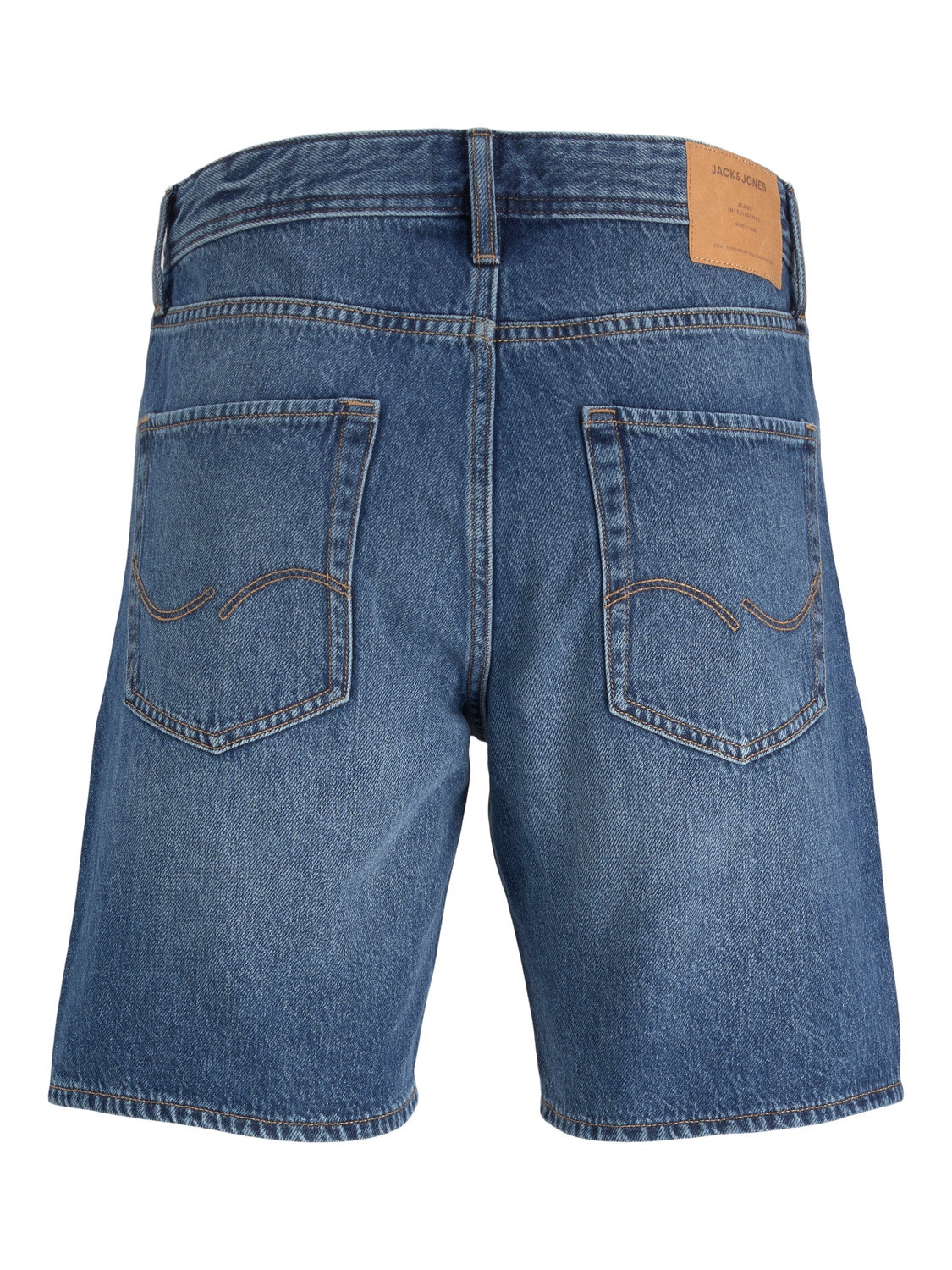 Jack & Jones Calções de Ganga Relaxed Fit -Blue Denim - 12223609