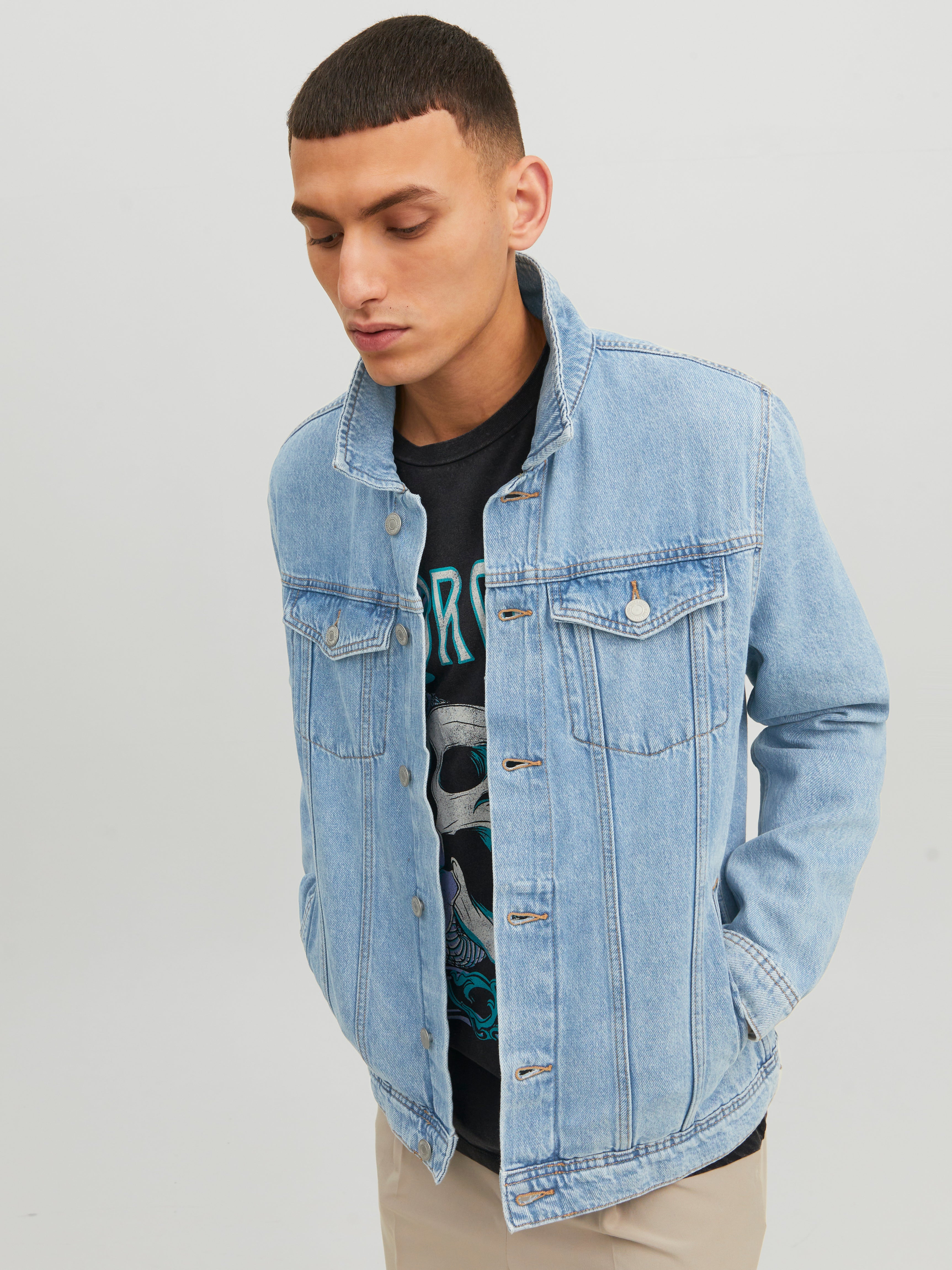 Denim JACK & JONES Regular Size Coats, Jackets & Vests for Men for Sale |  Shop New & Used | eBay