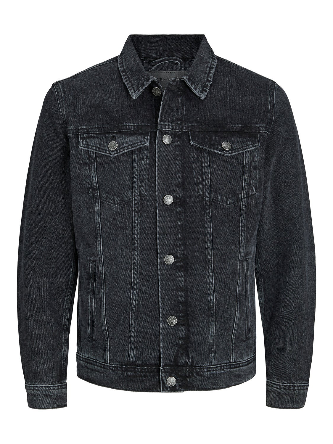 Denim jacket in black best sale