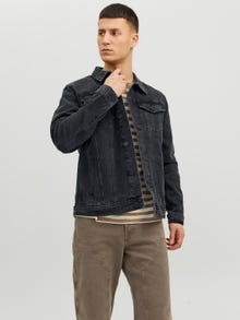 Jack & Jones Farmerkabát -Black Denim - 12223613