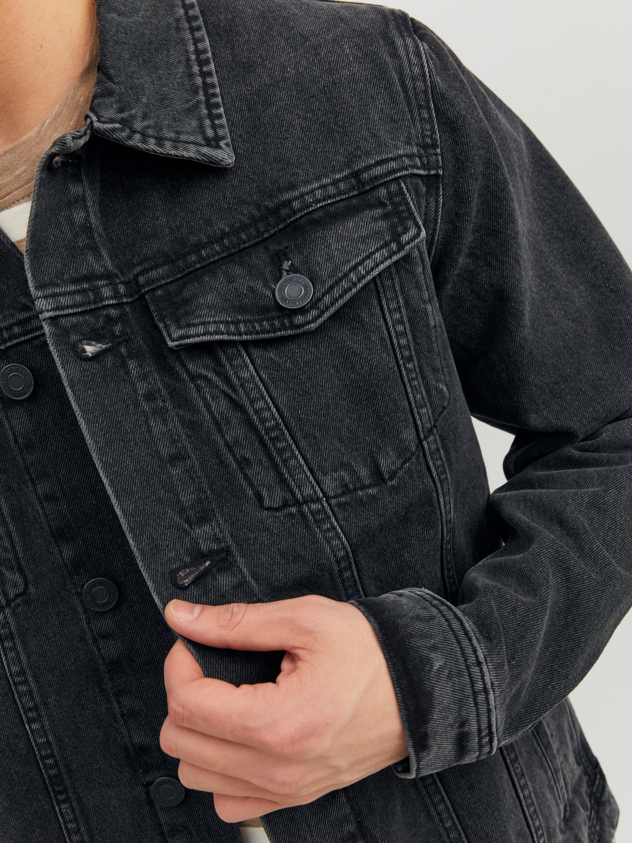 Jack & Jones Denim jacket -Black Denim - 12223613