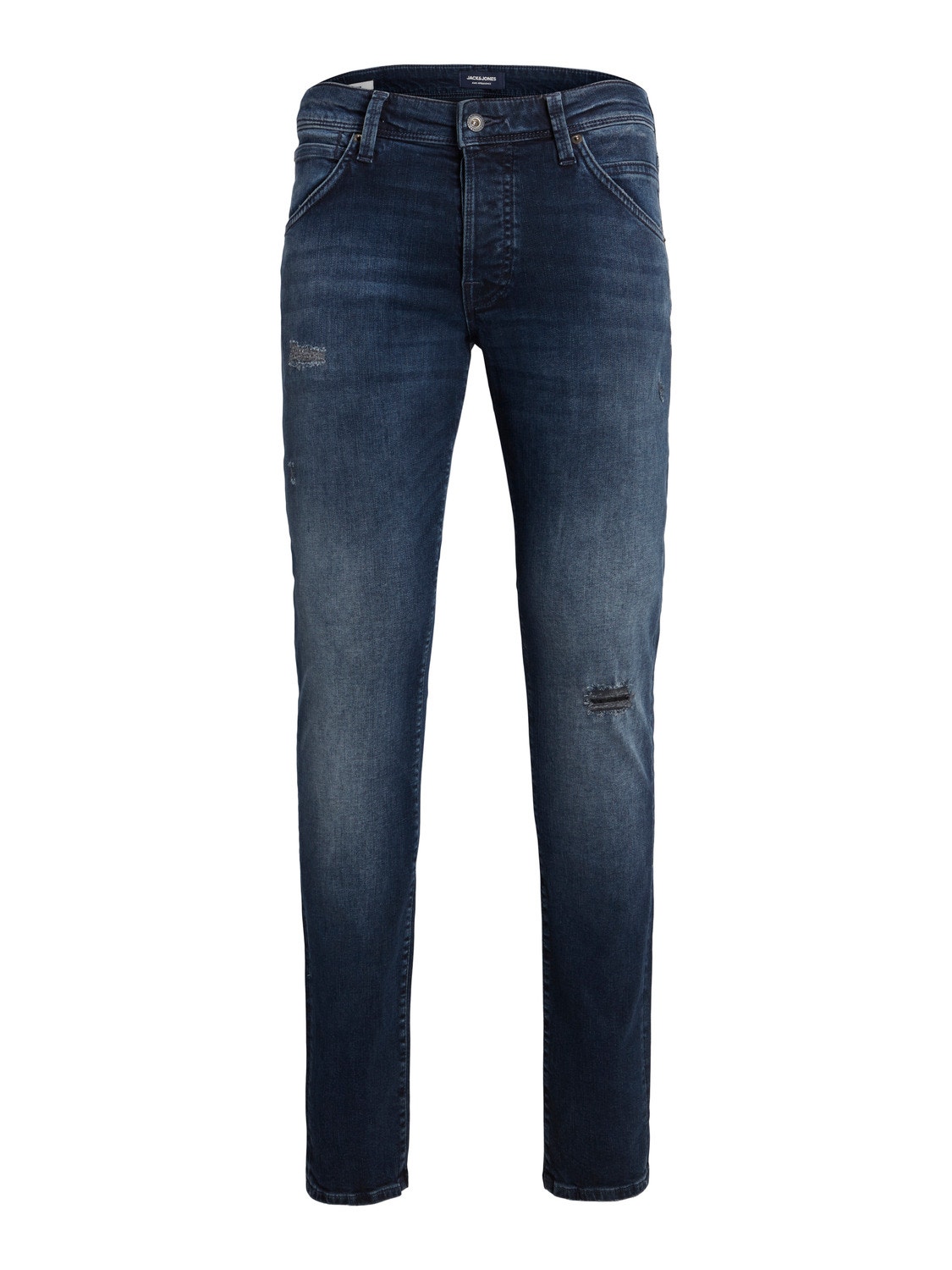 Jack & Jones JJIGLENN JJFOX JOS 227 50SPS Slim fit jeans -Blue Denim - 12223629