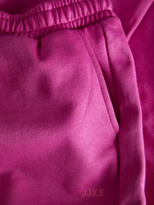 JJXX JXABBIE Sweatstof broek -Fuchsia Red - 12223960