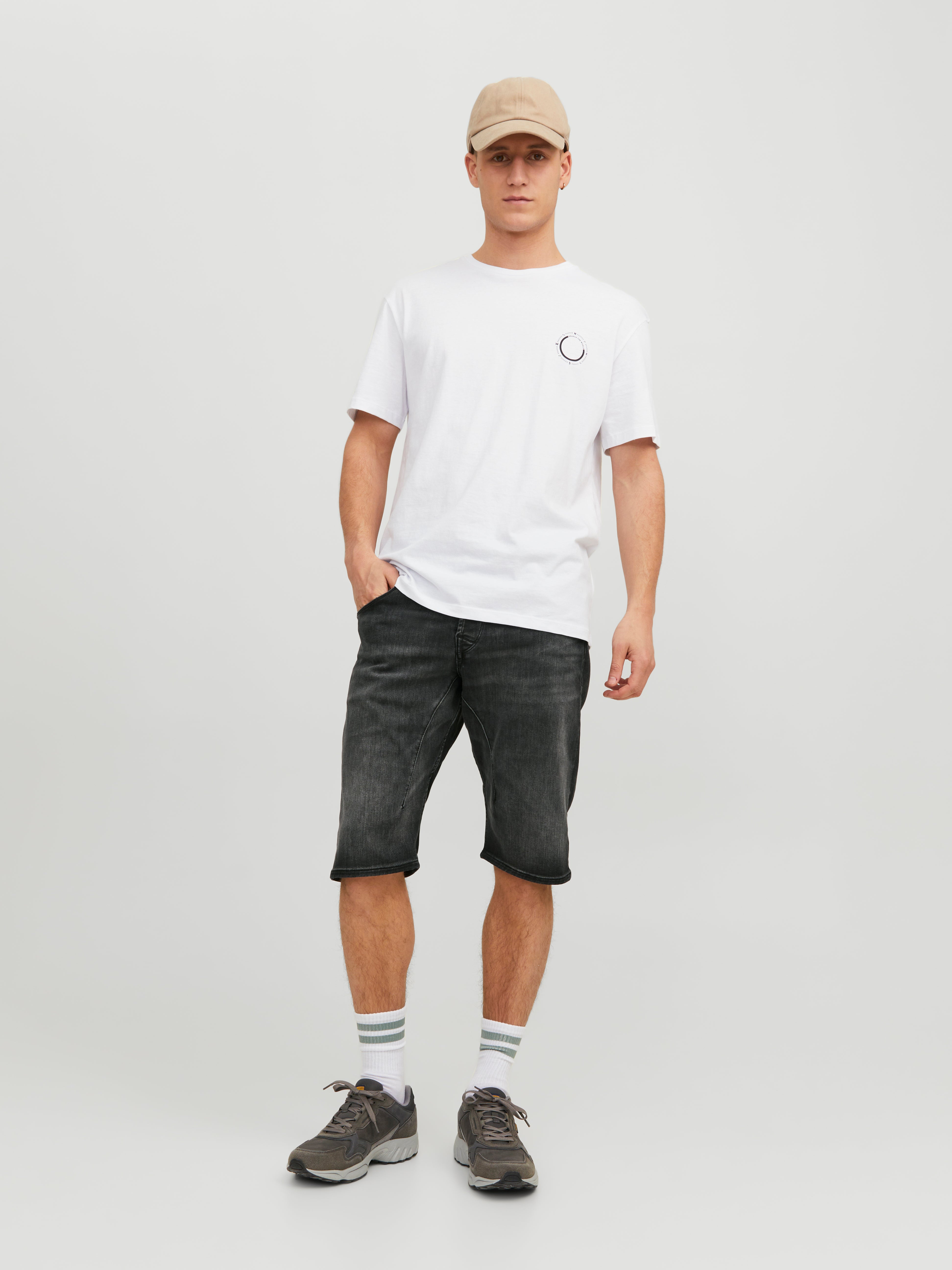 Jack & Jones Regular Fit Farkkushortsit -Black Denim - 12223991