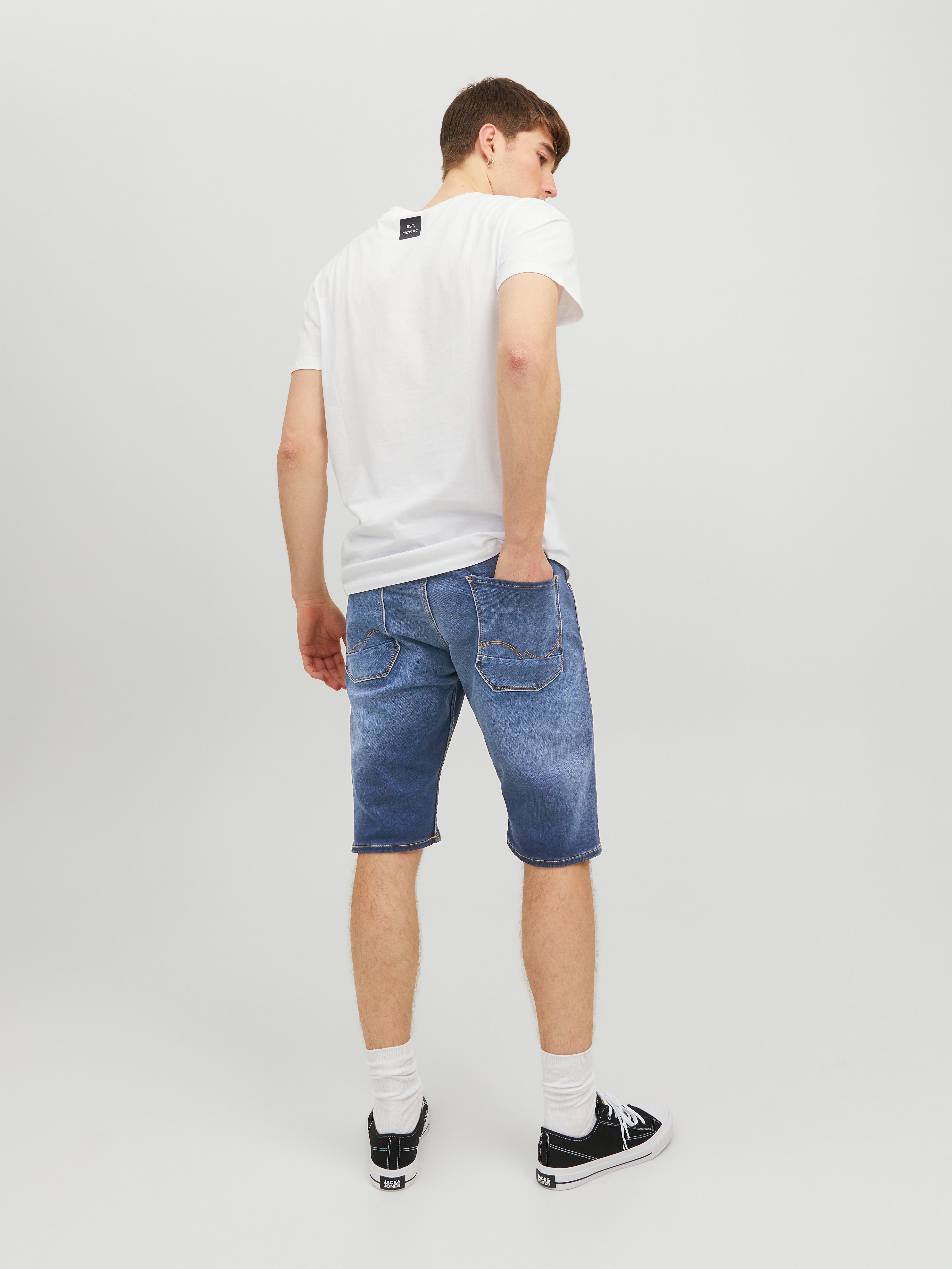 Jack & Jones Regular Fit Denim shorts -Blue Denim - 12223993