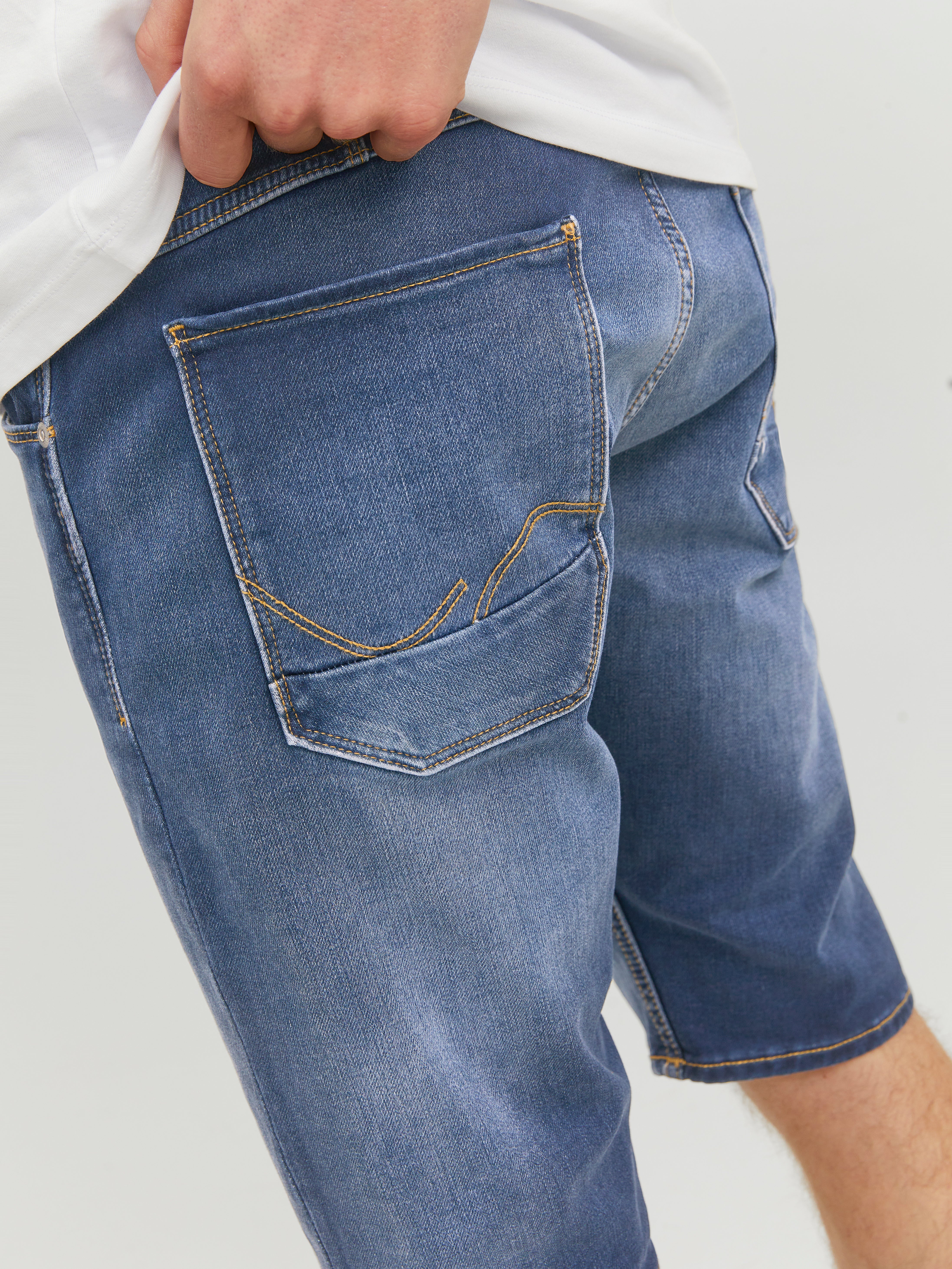 Jack & Jones Regular Fit Denim shorts -Blue Denim - 12223993