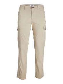 Jack & Jones Regular Fit Spodnie bojówki -Oxford Tan - 12224001