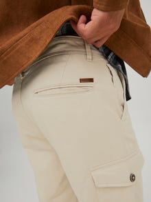 Jack & Jones Regular Fit Spodnie bojówki -Oxford Tan - 12224001