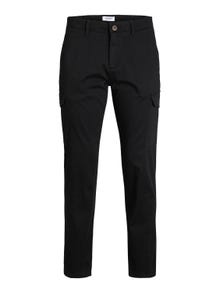 Jack & Jones Regular Fit Cargo trousers -Black - 12224001