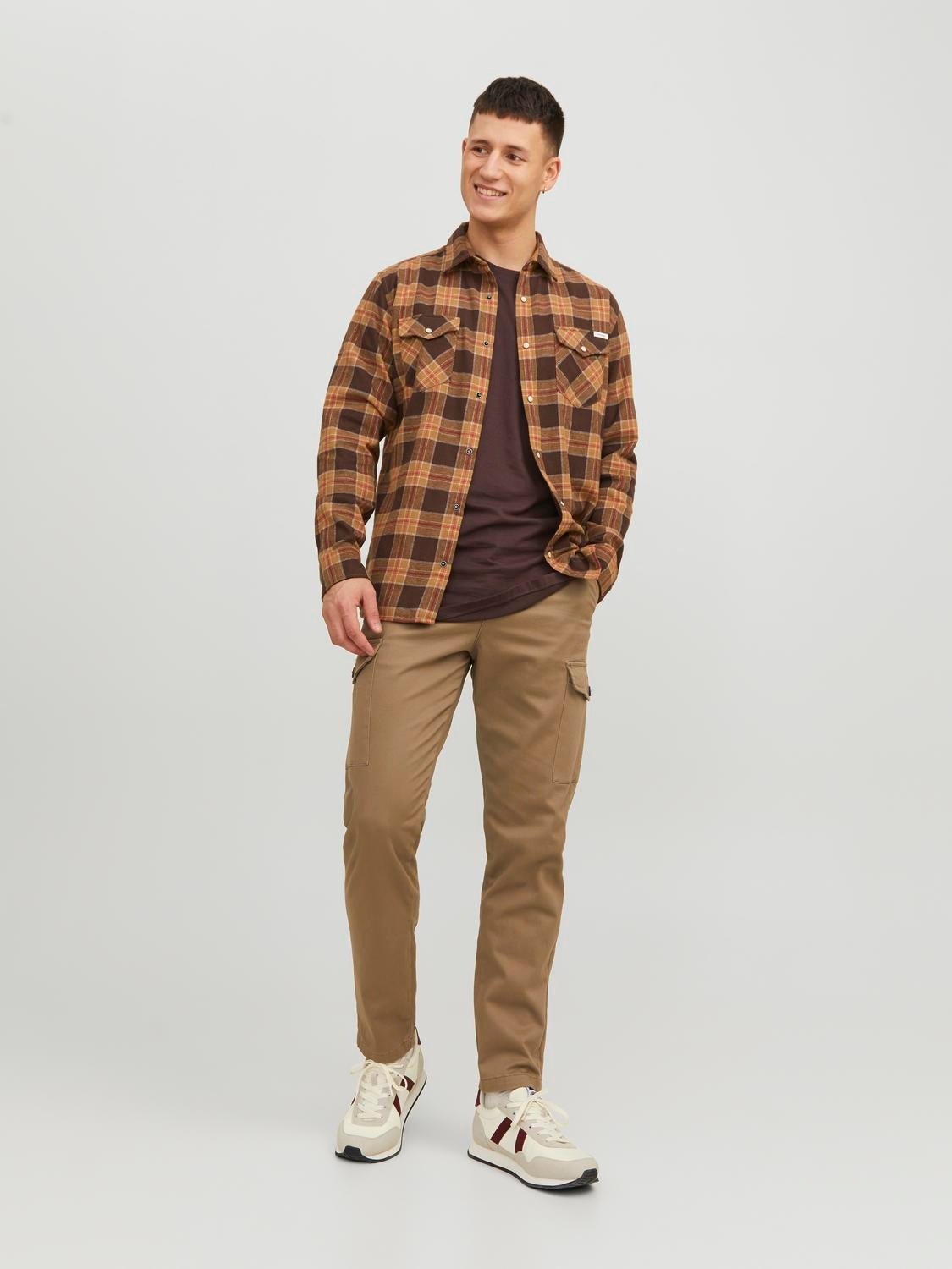 Jack & Jones Regular Fit Cargobukse -Beige - 12224001