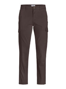 Jack & Jones Regular Fit Cargo trousers -Seal Brown - 12224001