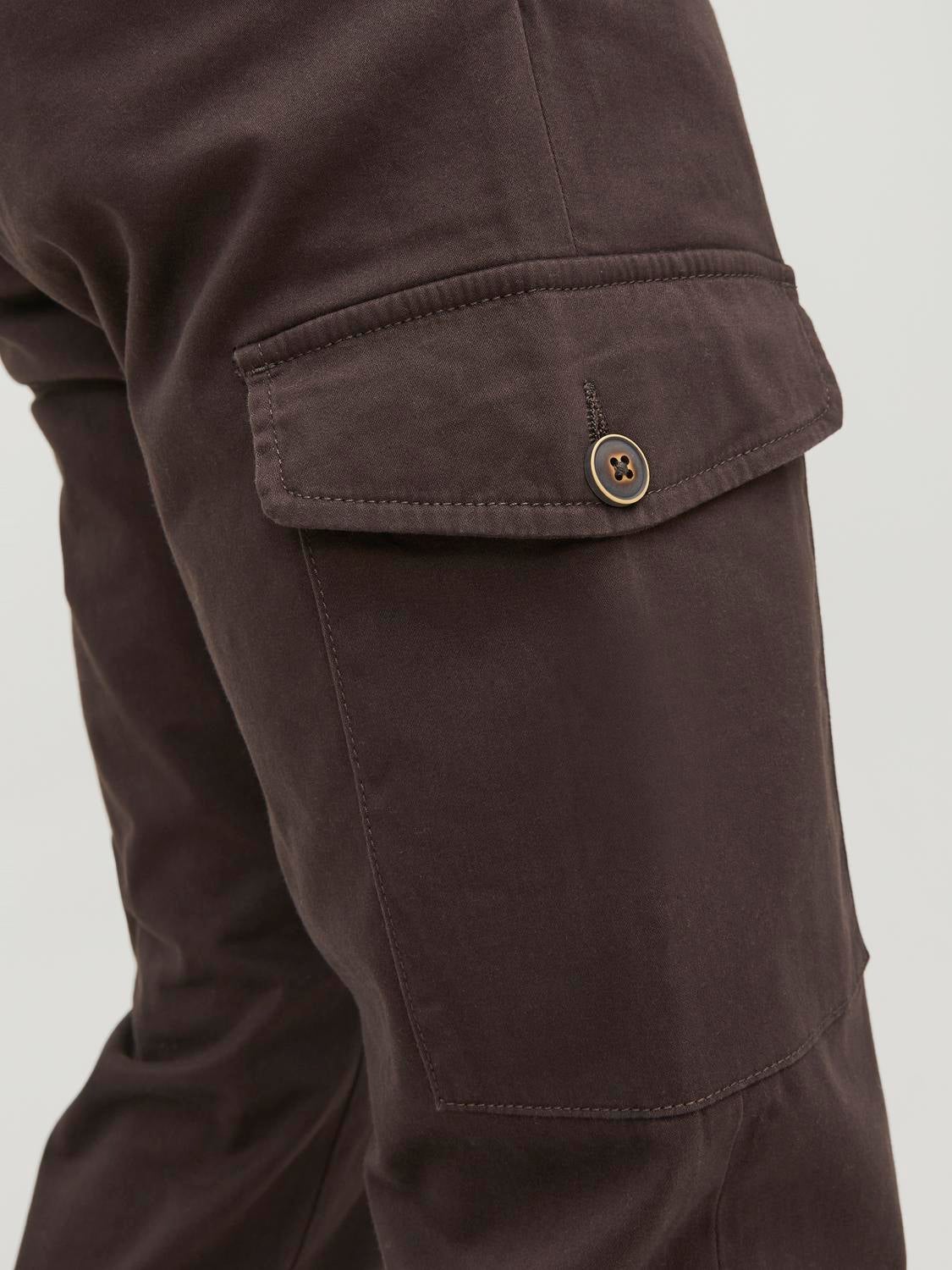 Regular Fit Cargo trousers | Dark Brown | Jack & Jones®