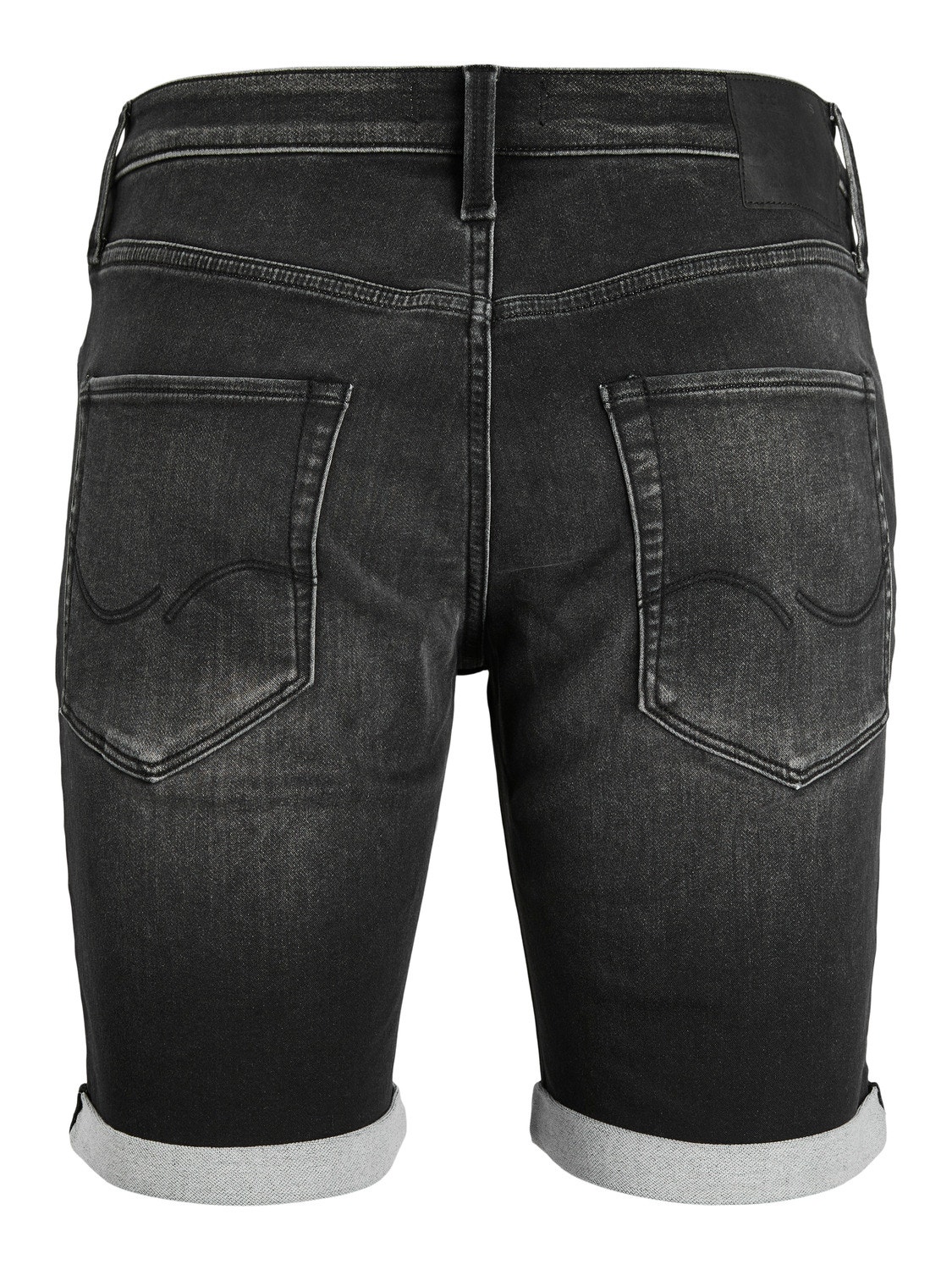 Jack & Jones Regular Fit Jeans Shorts -Black Denim - 12224129