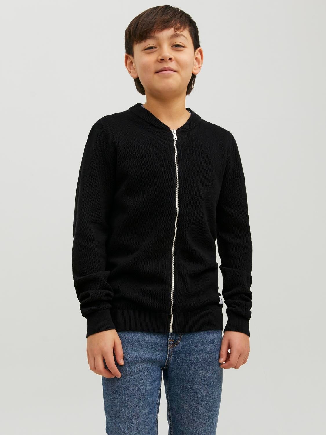 Boys black clearance cardigan