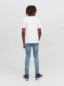 Jack & Jones Poikien Logo T-paita -White - 12224219