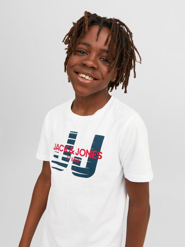 Jack & Jones Logo T-shirt For boys - 12224219