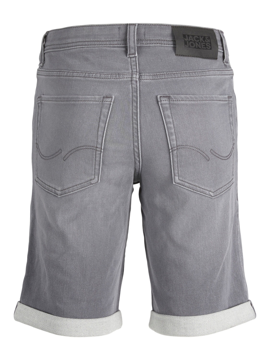 Jack & Jones Regular Fit Denim shorts Voor jongens -Grey Denim - 12224576