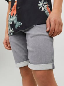 Jack & Jones Regular Fit Denim shorts Voor jongens -Grey Denim - 12224576