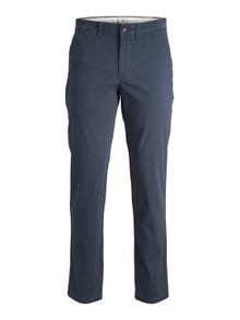 Jack & Jones Calças Chino Regular Fit Para meninos -Navy Blazer - 12224625