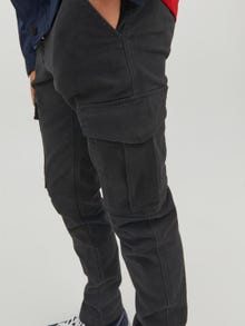 Jack & Jones Παντελόνι Slim Fit Cargo Για αγόρια -Black - 12224628