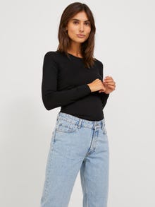 JJXX JXHARMONY Langærmet T-shirt -Black - 12224828
