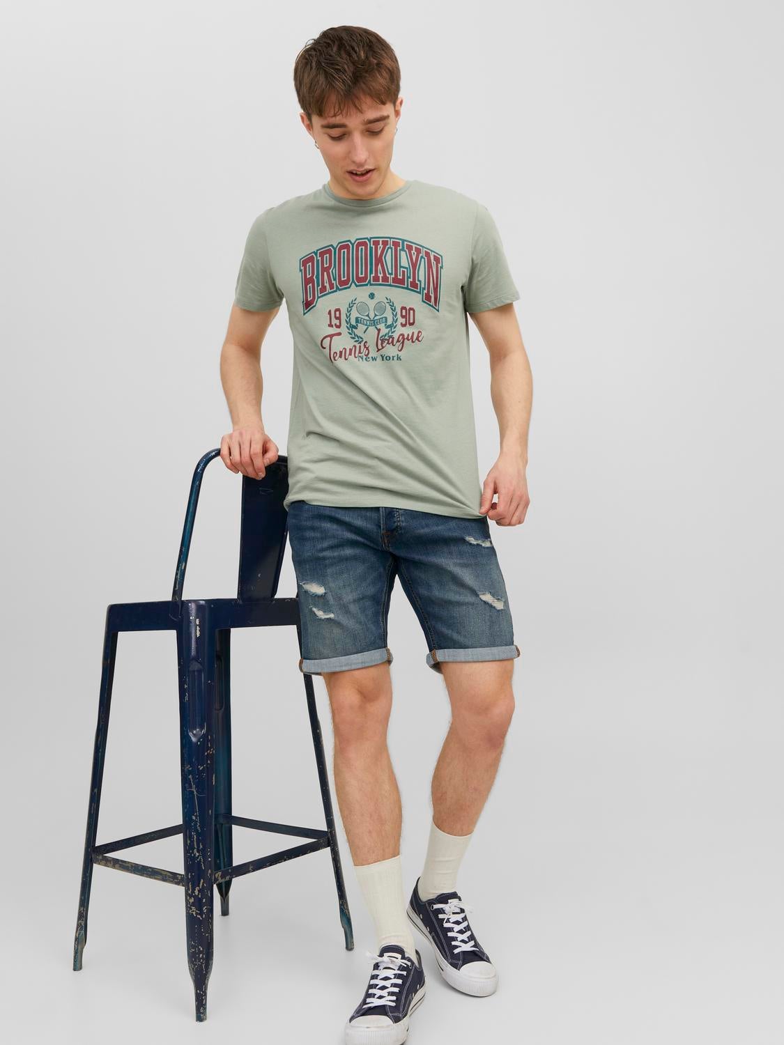 Bermudas vaqueras hombre discount jack and jones