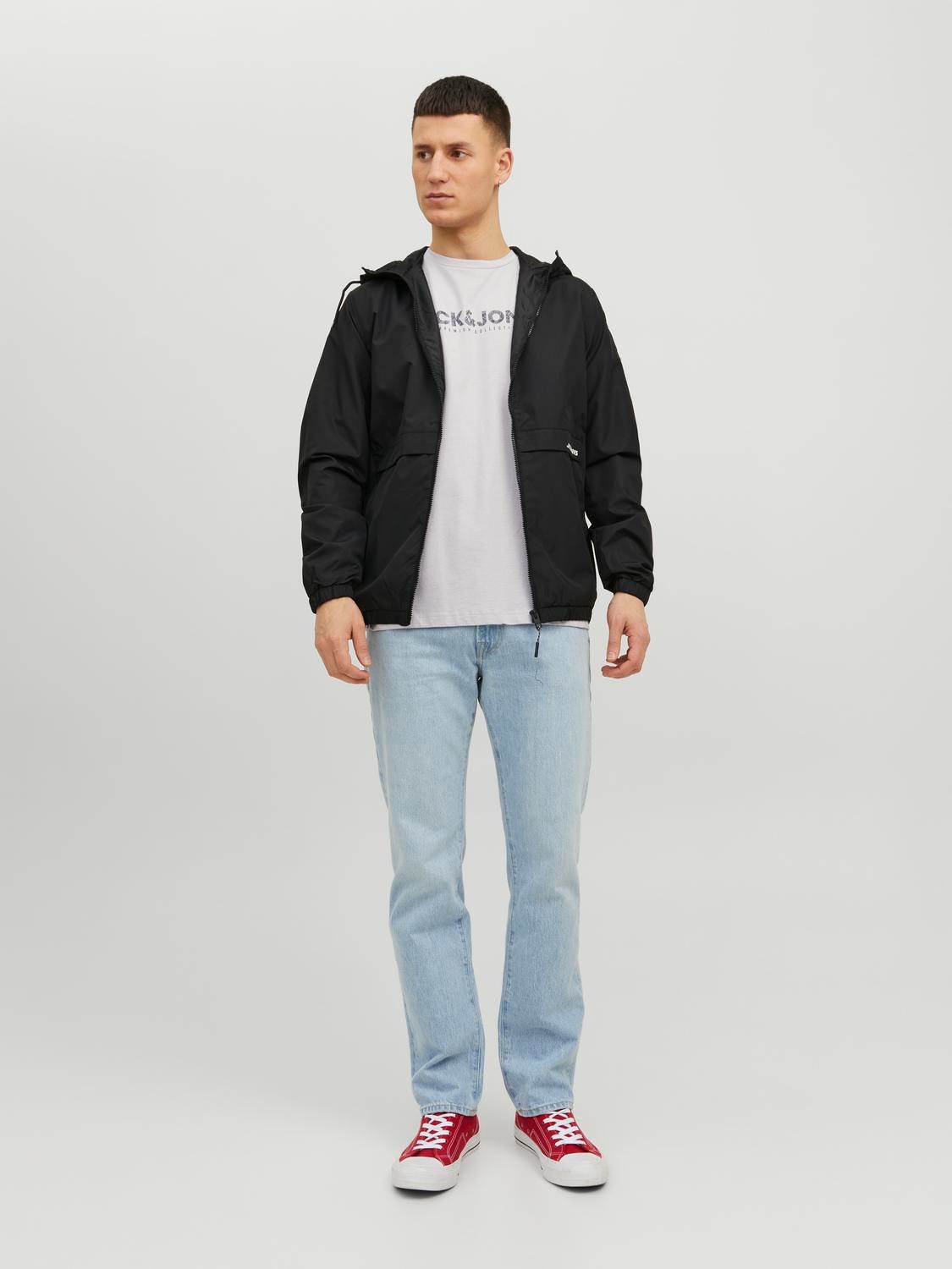 Jack & Jones Kagyló dzseki -Black - 12224975