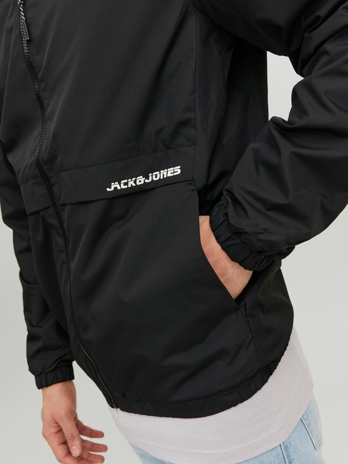 Multi Quilted Jacket Black Jack & Jones - Jerone.com