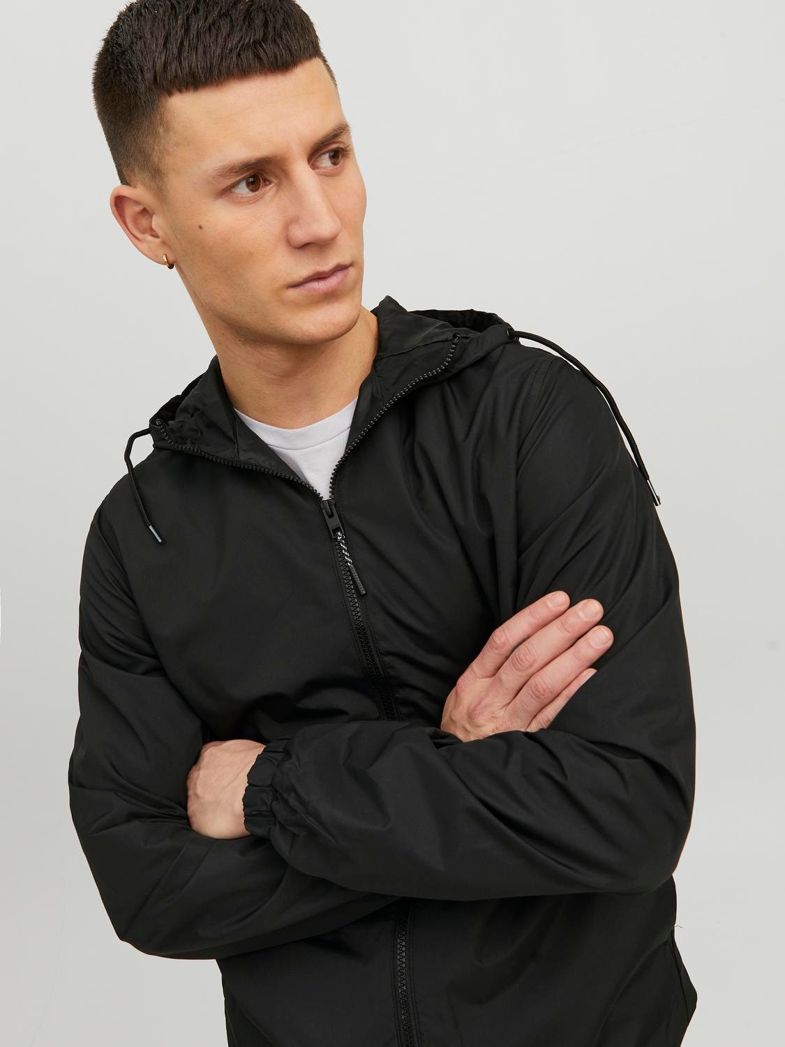 Jack & Jones Kagyló dzseki -Black - 12224975