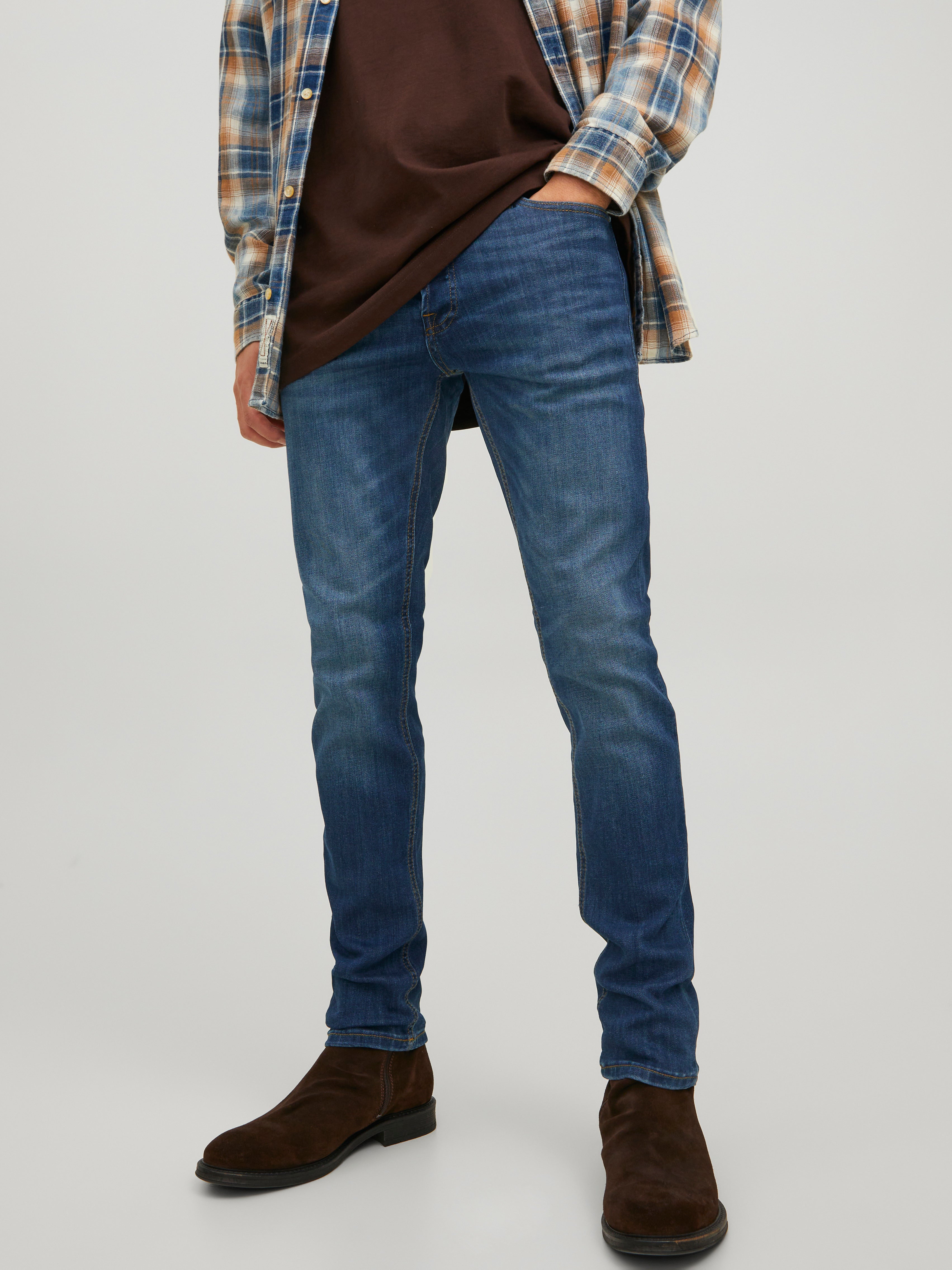 Thumbnail - Jjiglenn Jjoriginal Am 819 Noos Piw Slim Fit Jeans