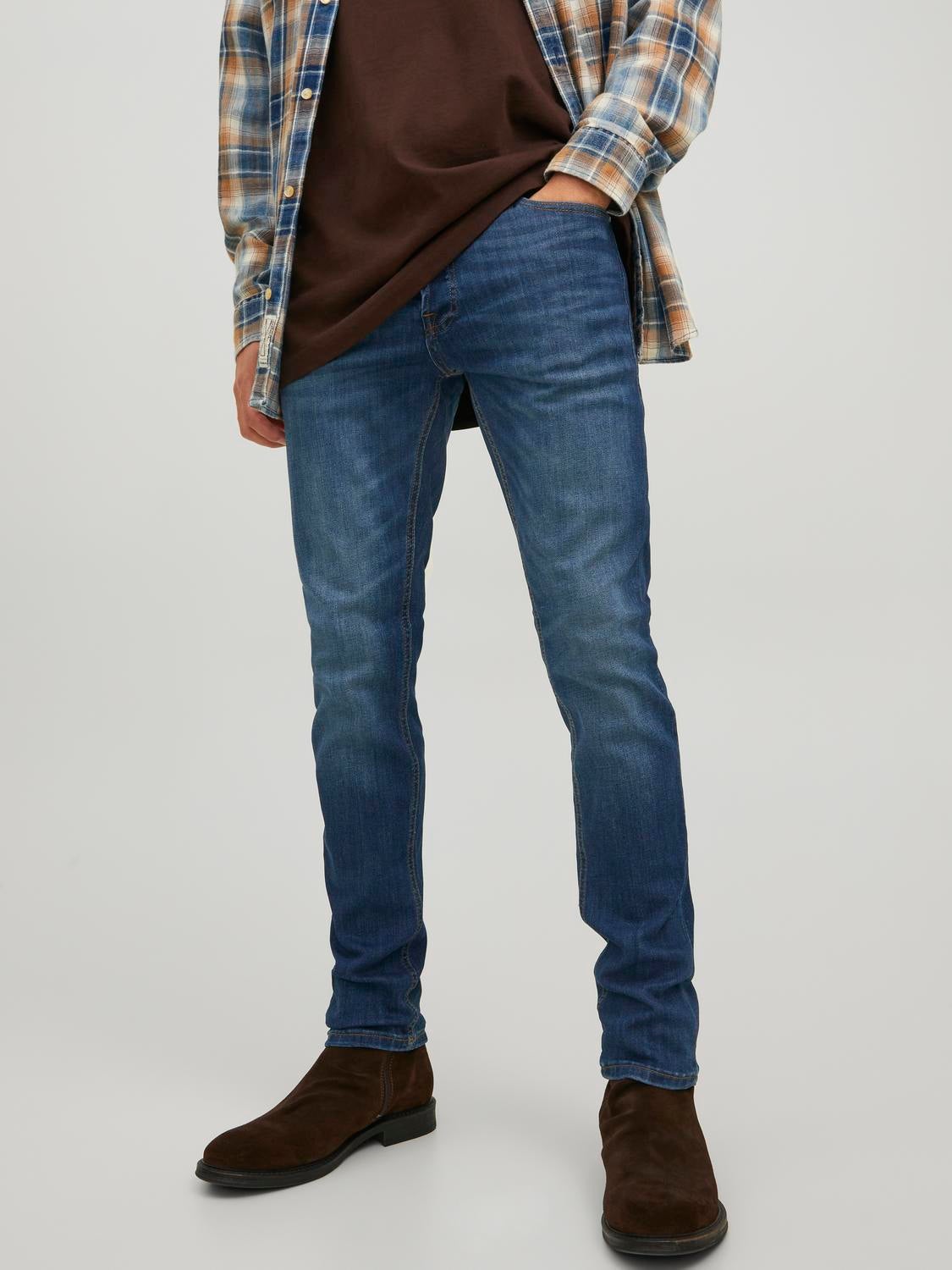 Jack & Jones Men's T-Shirt Jeans, black, white - Stilettoshop.eu webstore