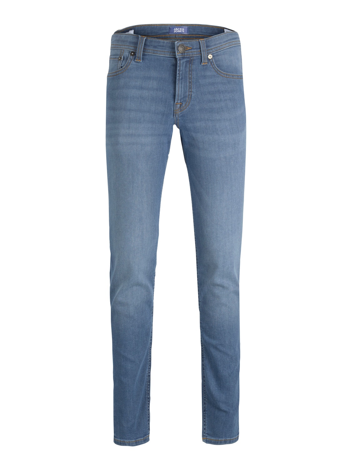 Jack & Jones JJIGLENN JJORIGINAL MF 551 Slim fit jeans For boys -Blue Denim - 12225117