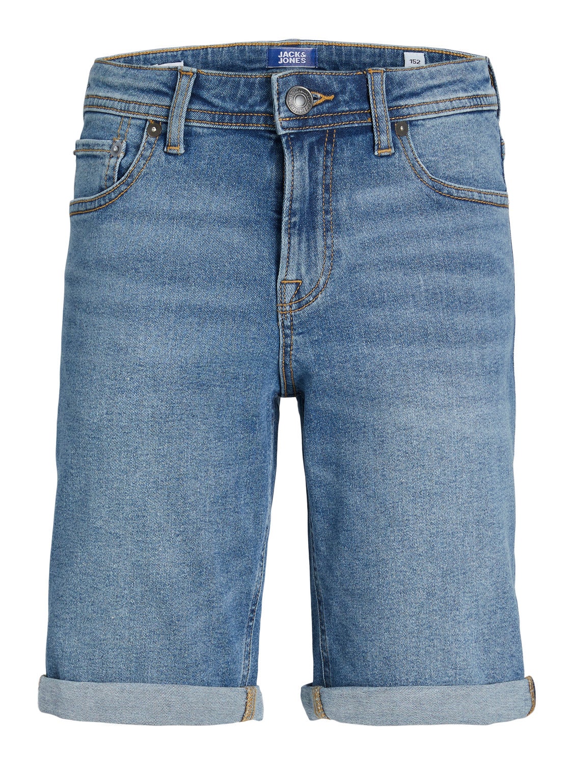 Juniors blue cheap jean shorts