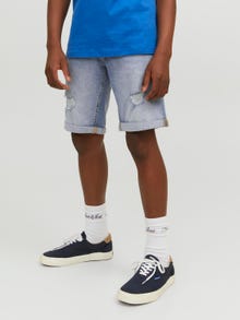 Jack & Jones Regular Fit Farmer rövidnadrág Ifjúsági -Blue Denim - 12225188