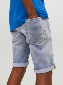 Jack & Jones Regular Fit Bermuda in jeans Per Bambino -Blue Denim - 12225188