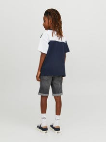 Jack & Jones Regular Fit Džinsiniai šortai For boys -Black Denim - 12225189