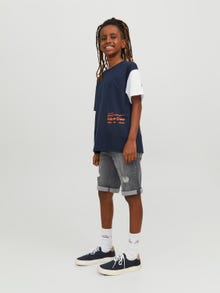 Jack & Jones Regular Fit Džinsiniai šortai For boys -Black Denim - 12225189