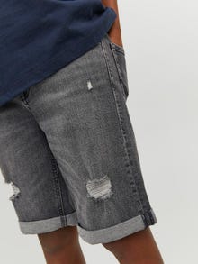 Jack & Jones Regular Fit Denimshorts För pojkar -Black Denim - 12225189