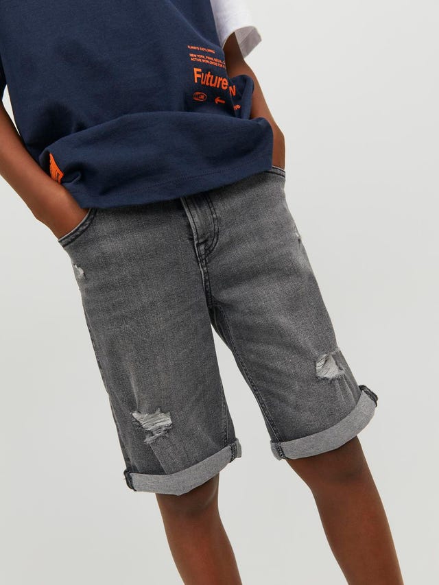 Jack & Jones Regular Fit Bermuda in jeans Per Bambino - 12225189