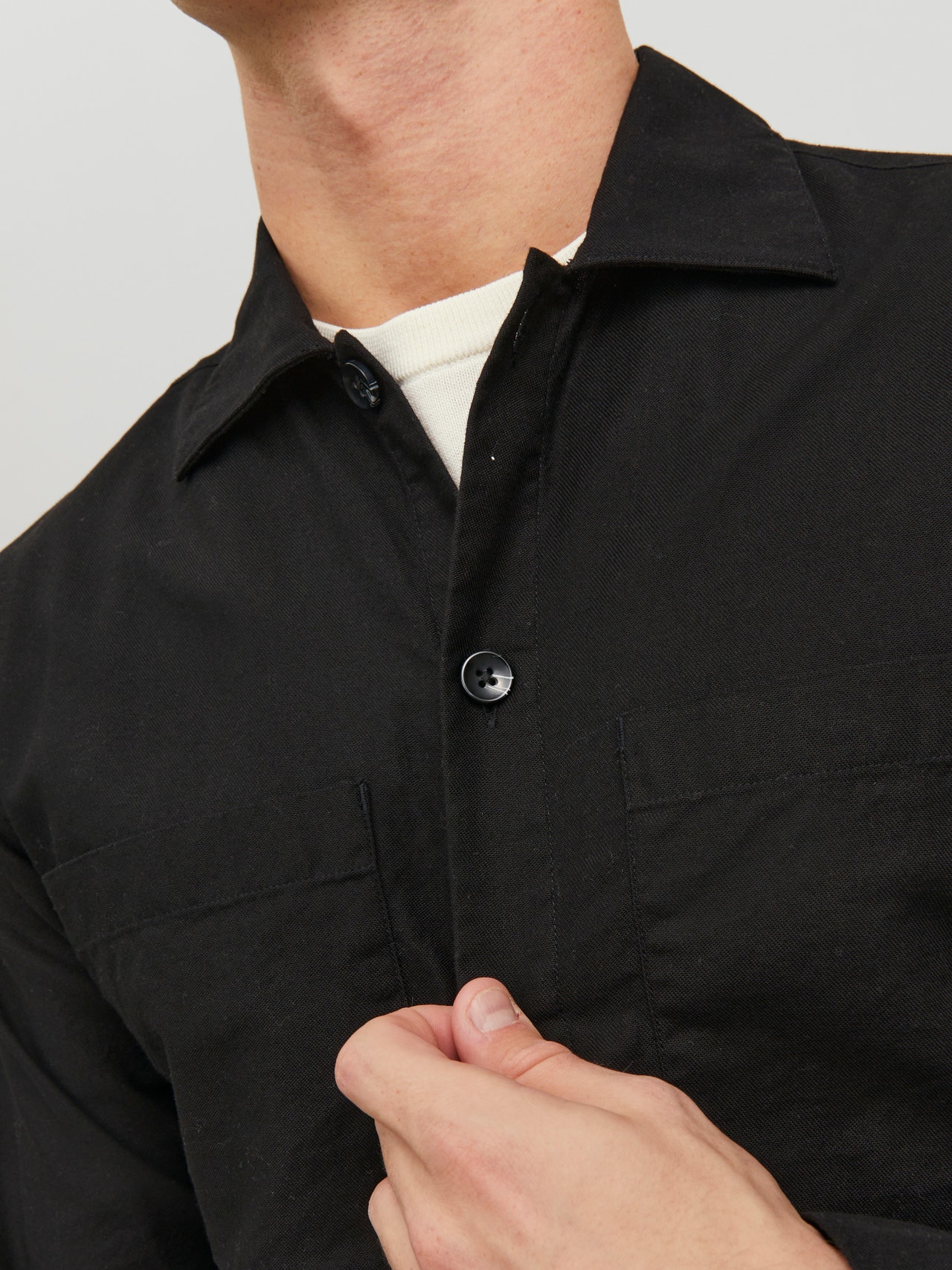 Jack & Jones Regular Fit Overshirt -Black - 12225685
