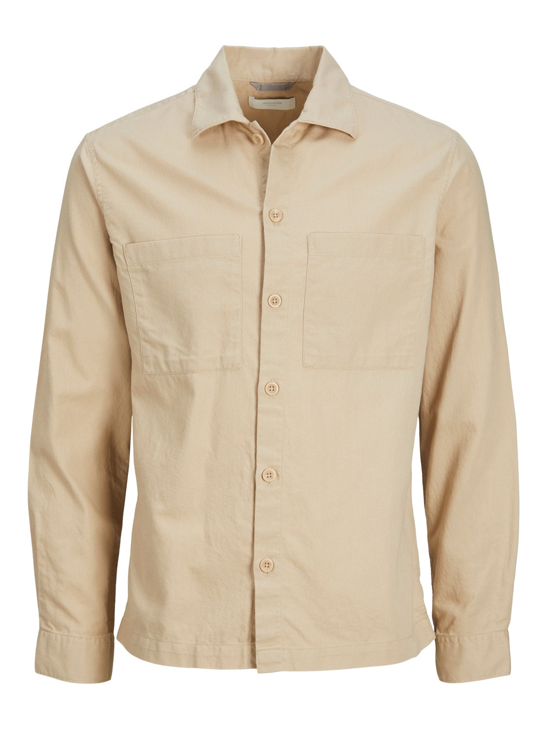 Jack & Jones Regular Fit Permatomi marškiniai -Sand - 12225685