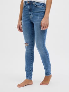 JJXX JXVIENNA SKINNY HW CSE1008 B DNM NOOS -Medium Blue Denim - 12225891