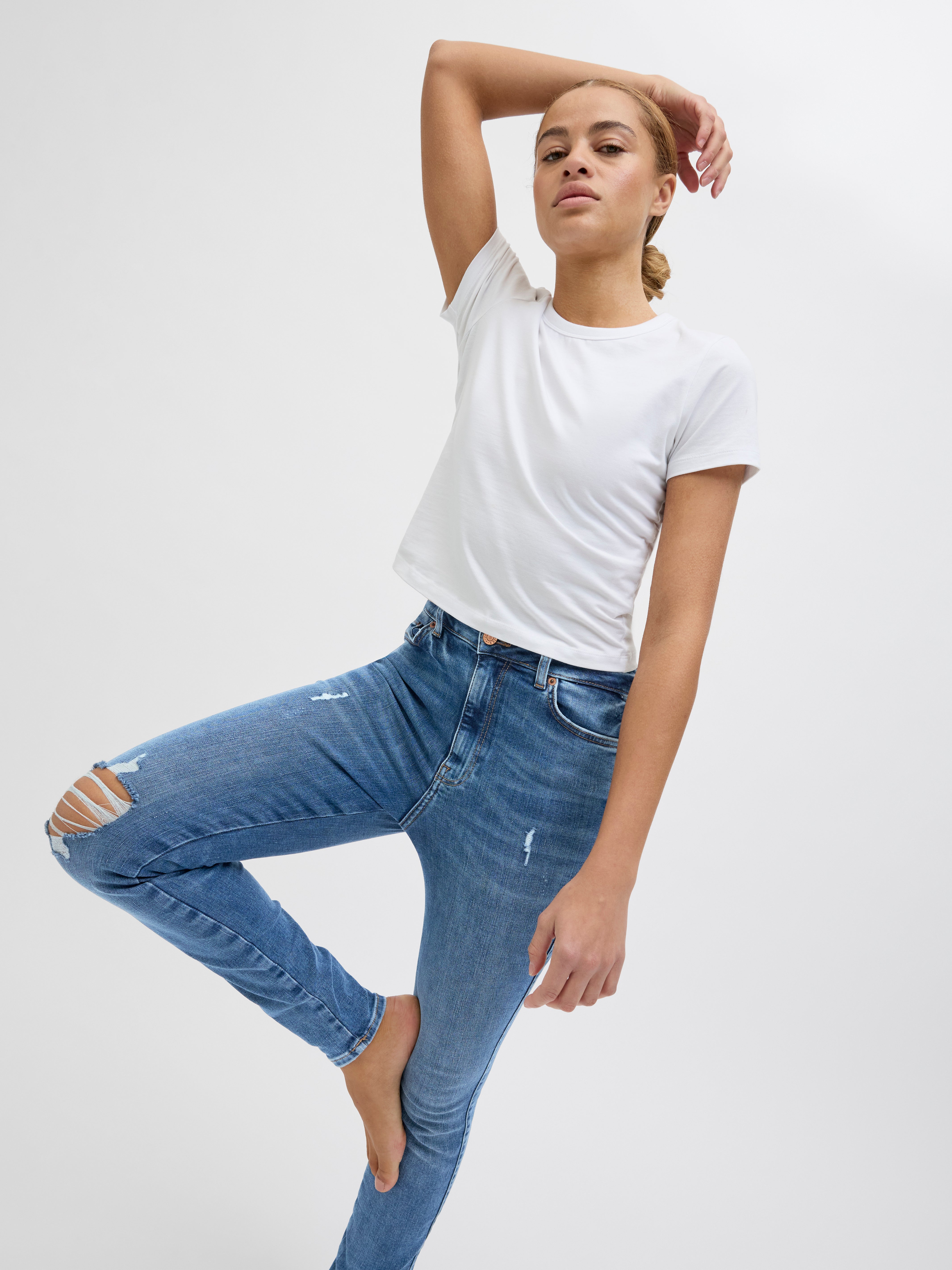 JXVIENNA SKINNY HW CSE1008 B DNM NOOS | Medium Blue | JJXX®