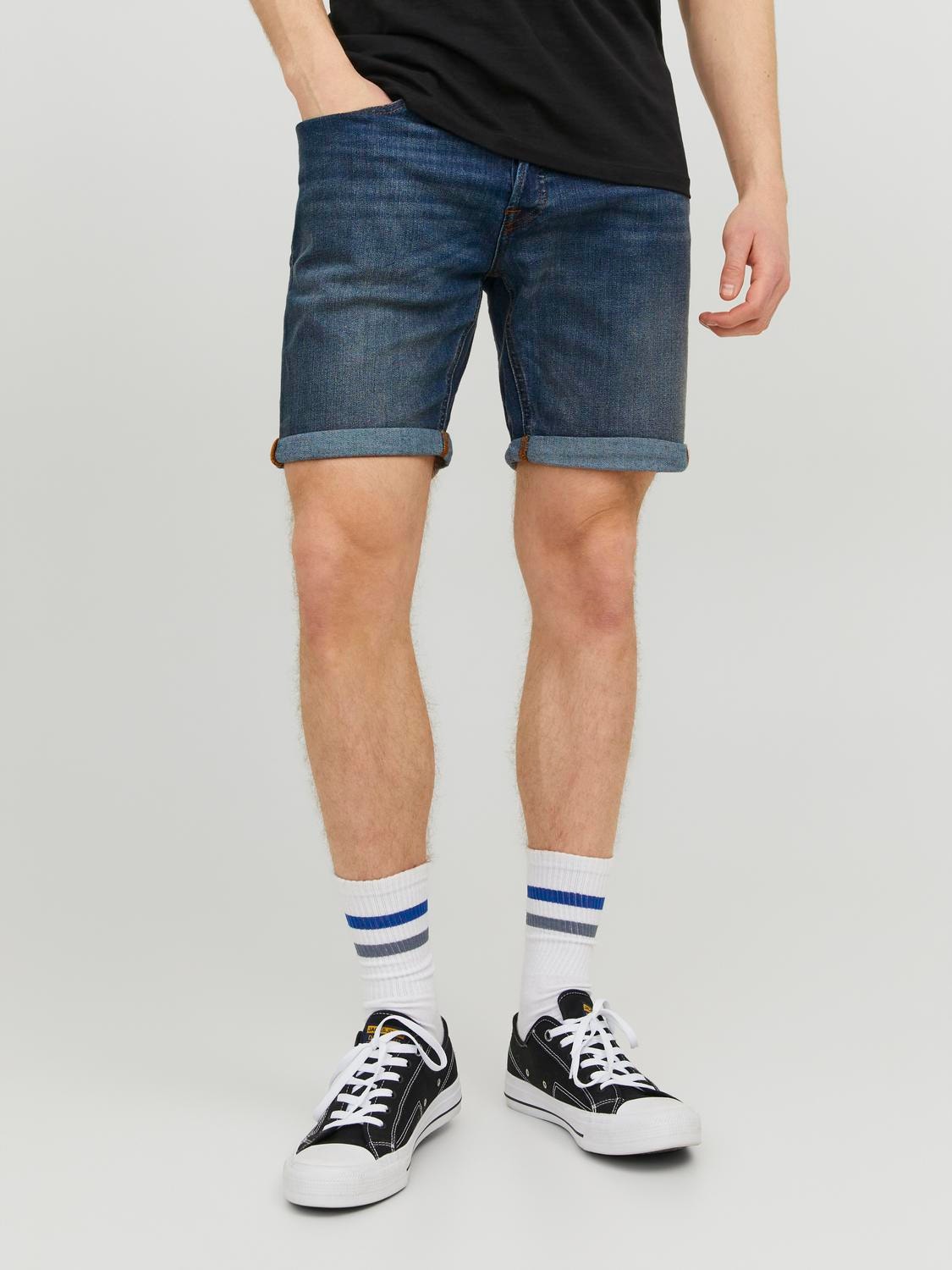 Jack & Jones Regular Fit Denim shorts -Blue Denim - 12225899