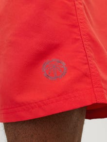 Jack & Jones Regular Fit Badeshorts -True Red - 12225961