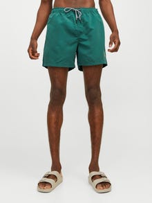 Jack & Jones Regular Fit Badeshorts -Dark Green - 12225961